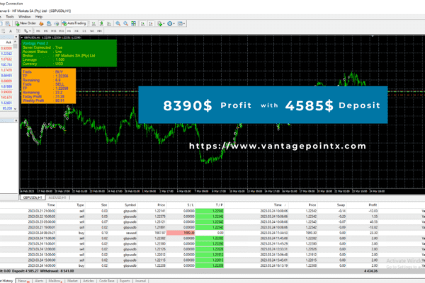How VX AI-Powered Trading Robot Turned a $4500 Deposit into $8000 Profit